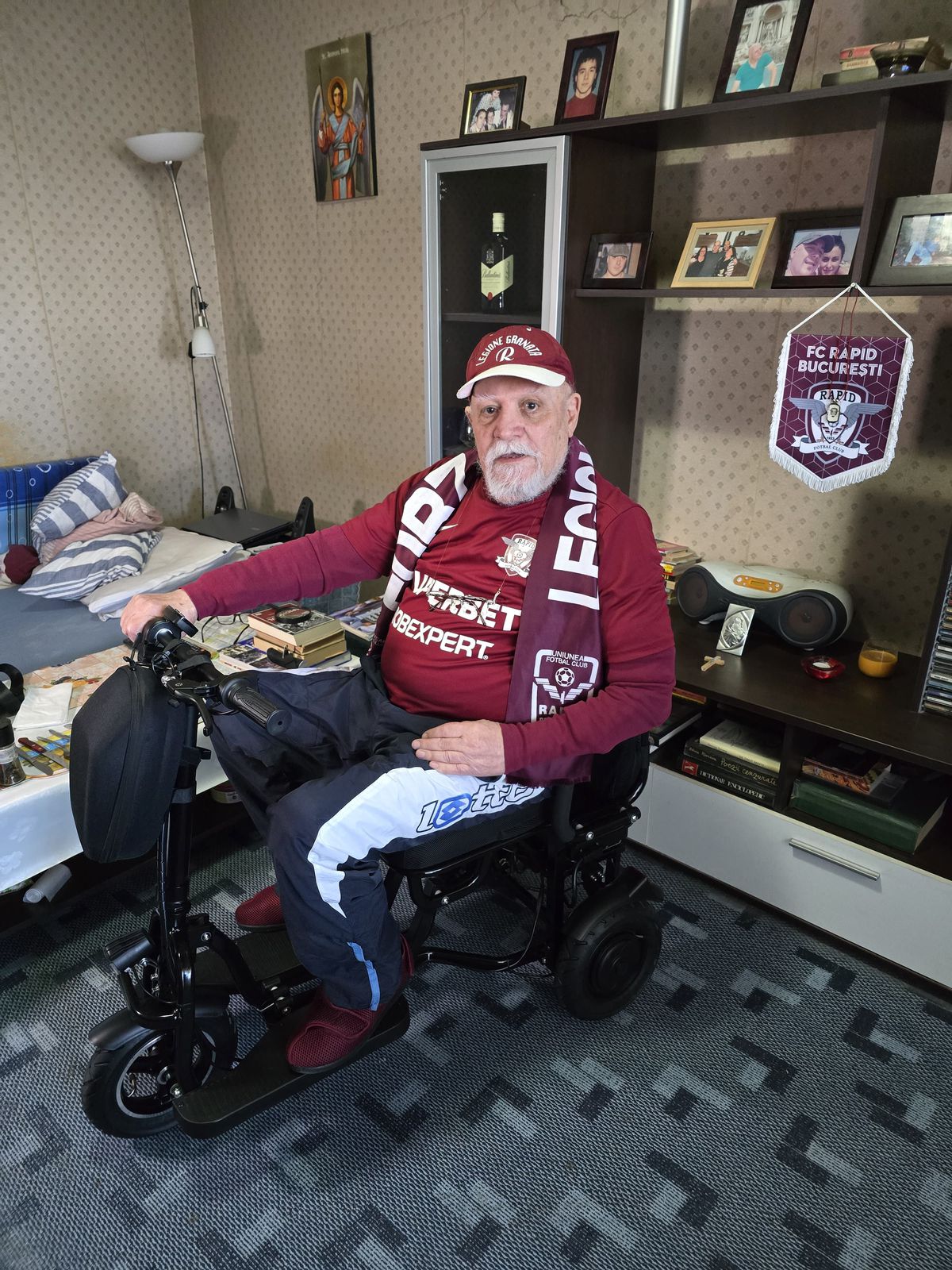 Mihai Ioan, primul șef al galeriei Rapidului