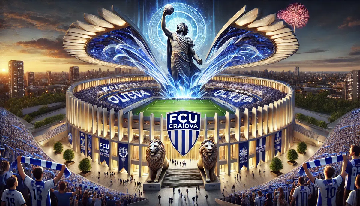 Stadioanele echipelor din România, recreate cu ajutorul inteligenței artificiale: imagini suprarealiste