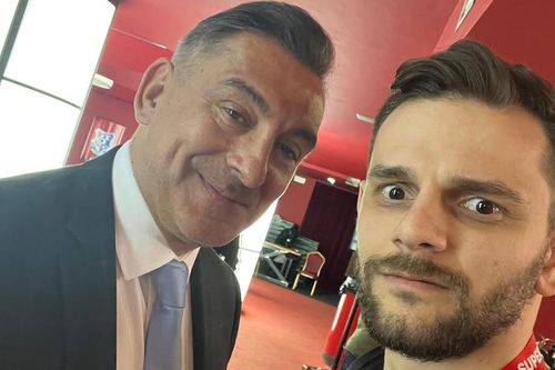 Bolocan alături de Ilie Dumitrescu  foto: Instagram @bolocan_fotbal