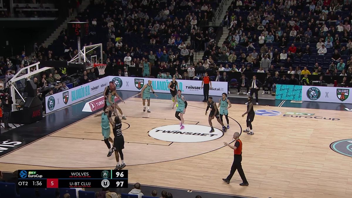 U-BT Cluj-Napoca s-a calificat în sferturile de finală ale EuroCup