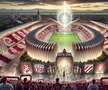 Stadionul celor de la Sepsi, generat de AI