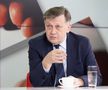 Crin Antonescu, invitatul emisiunii „Prietenii lui Ovidiu”. FOTO: Ionuț Iordache (GSP)