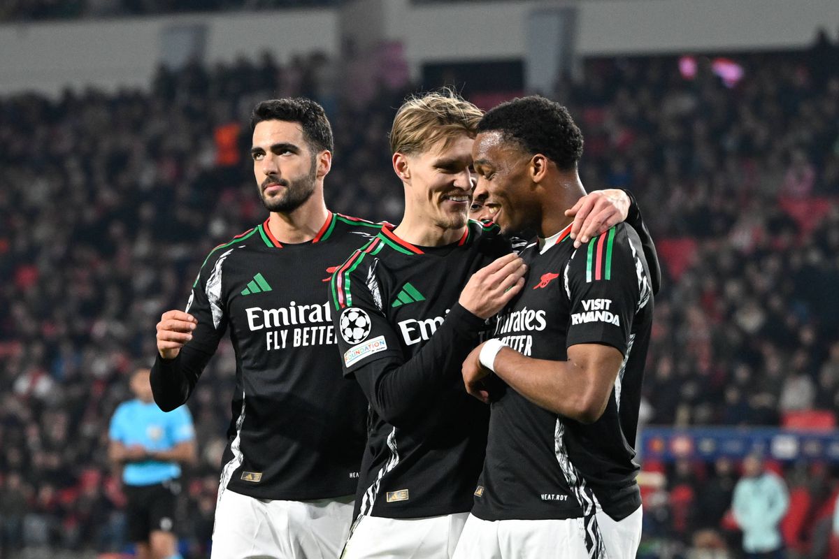 Rezultat halucinant în PSV - Arsenal: cel mai drastic eșec din ISTORIA clubului, indiferent de competiție