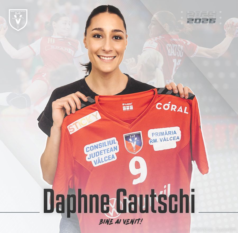 Daphne Gautschi / foto: Facebook SCM Râmnicu Vâlcea Al doilea transfer în 24 de ore la clubul din Liga Florilor: „Aștept cu nerăbdare să ne vedem în sezonul viitor”