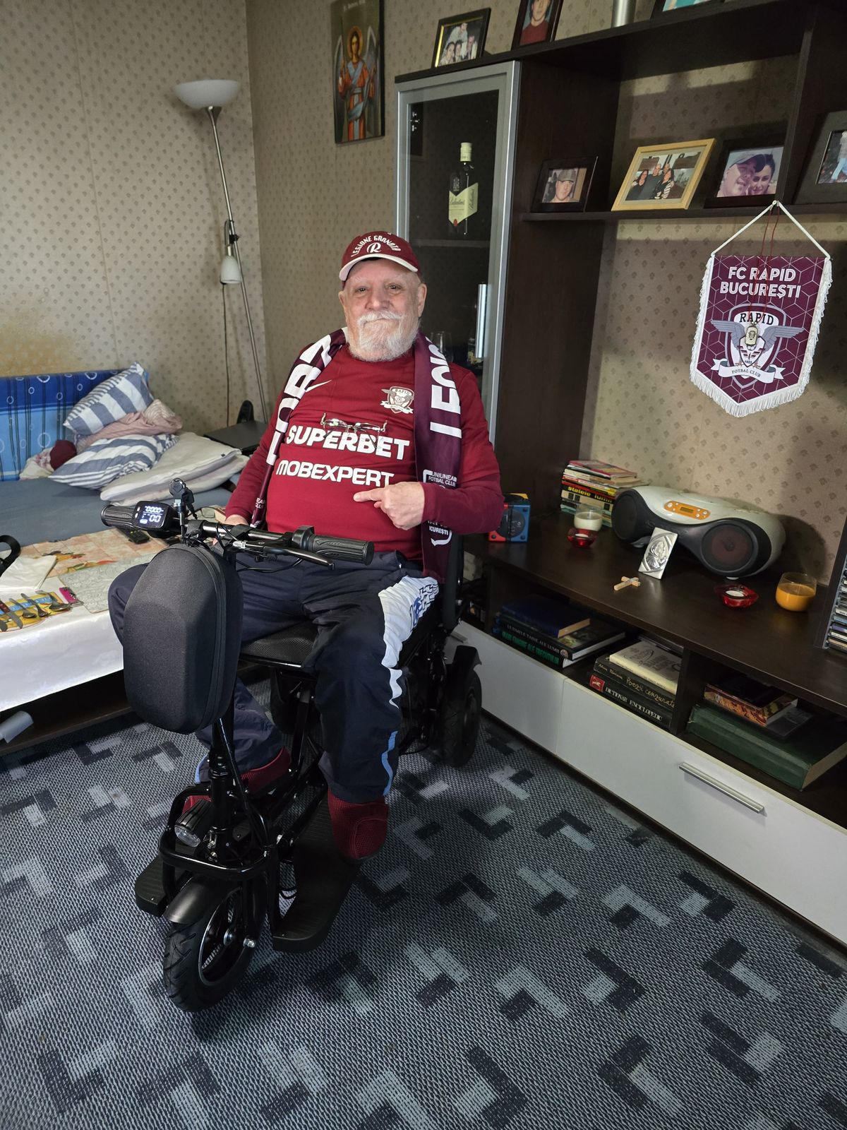 Mihai Ioan, primul șef al galeriei Rapidului