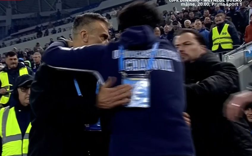 Pancu și Coelho / FOTO: Captură TV @Prima Sport 1