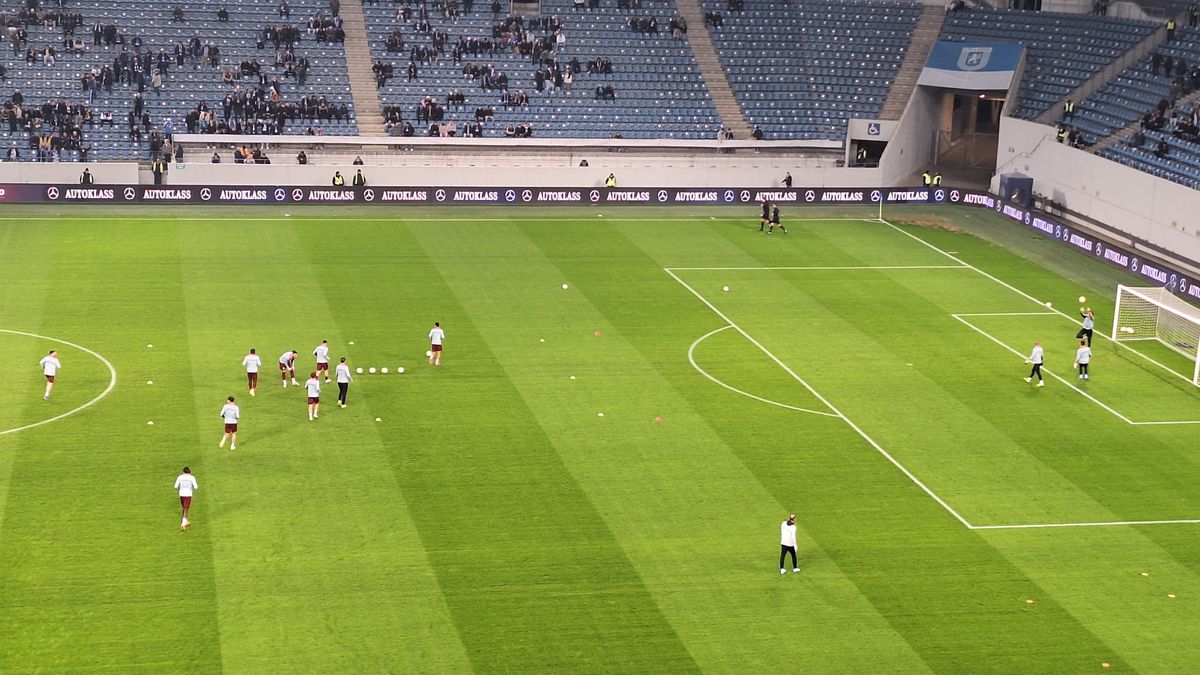 Craiova - CFR, imagini înaintea partidei din „sferturile” Cupei României Betano