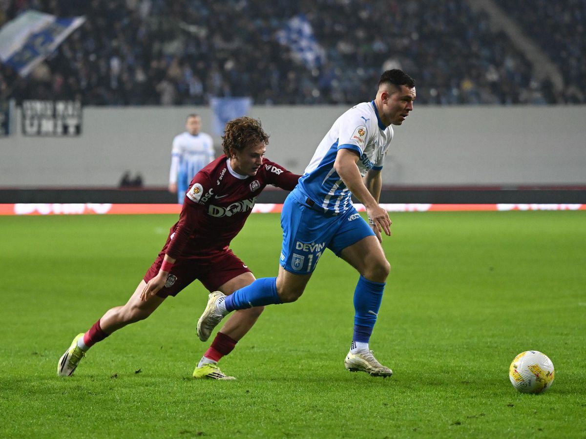 Universitatea Craiova - CFR Cluj, sferturi de finală Cupa României // foto: UCV