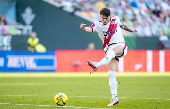 Victorie mare pentru Rațiu în LaLiga! Rayo Vallecano respiră în lupta din subsol