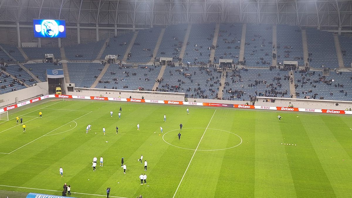 Craiova - CFR, imagini înaintea partidei din „sferturile” Cupei României Betano