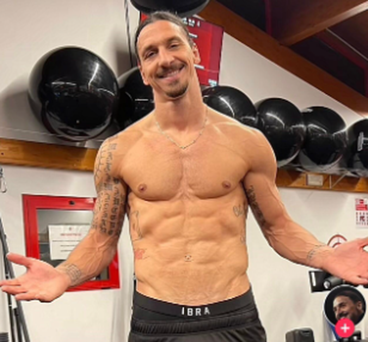 Fizicul de invidiat al lui Zlatan Ibrahimovic