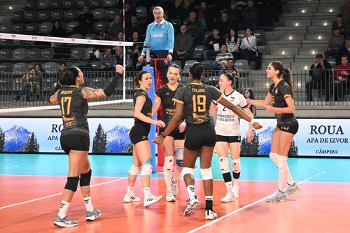 CSM Volei Alba Blaj s-a calificat în finala Cupei României/Foto: Facebook (Volei Alba Blaj)