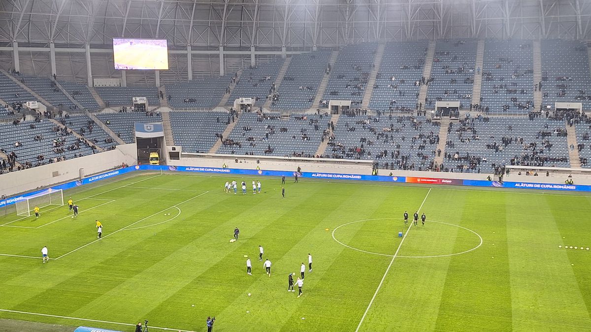 Craiova - CFR, imagini înaintea partidei din „sferturile” Cupei României Betano