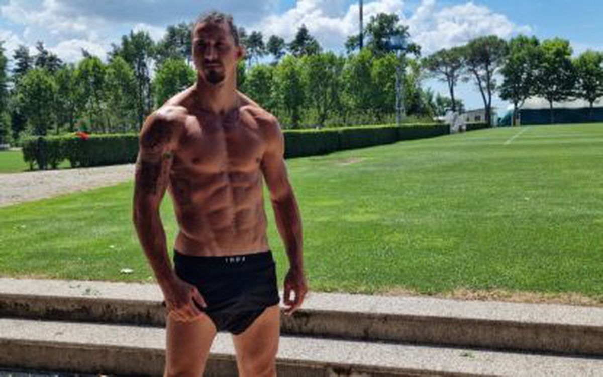 Fizicul de invidiat al lui Zlatan Ibrahimovic
