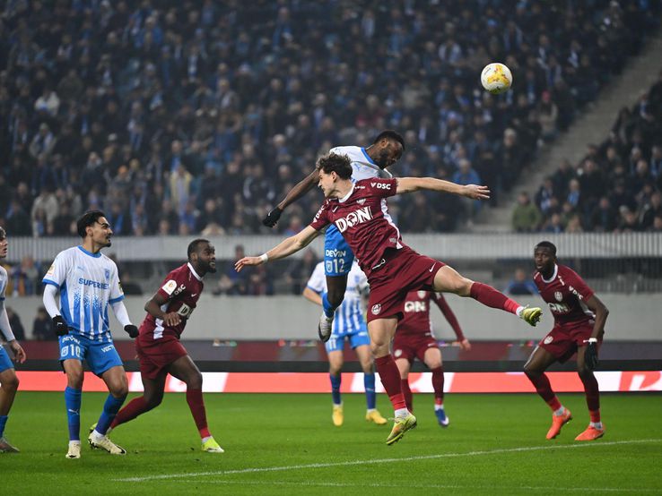 Universitatea Craiova - CFR Cluj, sferturi de finală Cupa României // foto: UCV