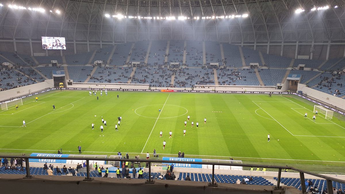 Craiova - CFR, imagini înaintea partidei din „sferturile” Cupei României Betano