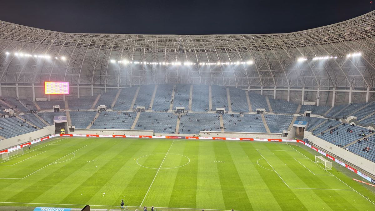 Craiova - CFR, imagini înaintea partidei din „sferturile” Cupei României Betano