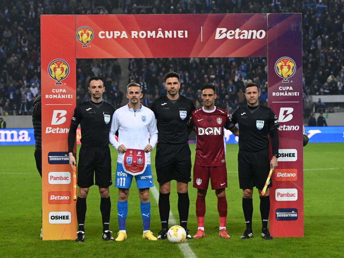 Universitatea Craiova - CFR Cluj, sferturi de finală Cupa României // foto: UCV
