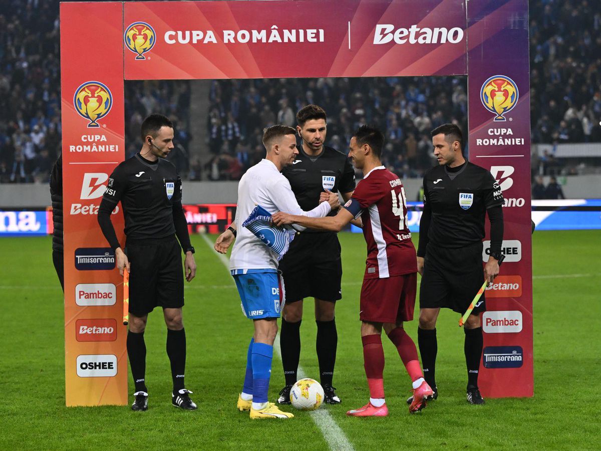 Universitatea Craiova - CFR Cluj, sferturi de finală Cupa României // foto: UCV