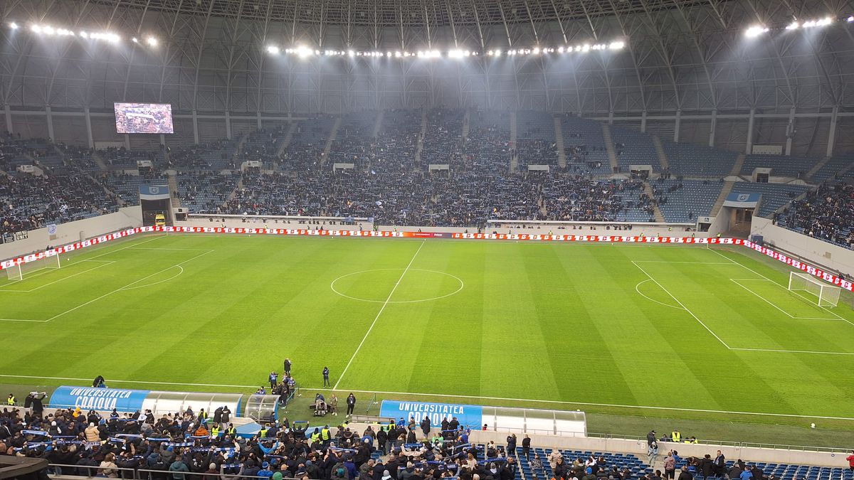 Craiova - CFR, imagini înaintea partidei din „sferturile” Cupei României Betano