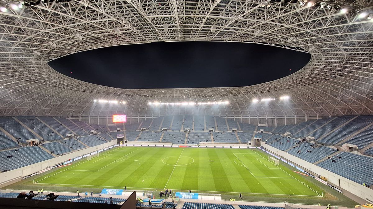 Craiova - CFR, imagini înaintea partidei din „sferturile” Cupei României Betano