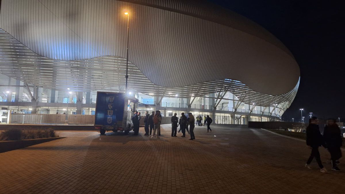 Craiova - CFR, imagini înaintea partidei din „sferturile” Cupei României Betano