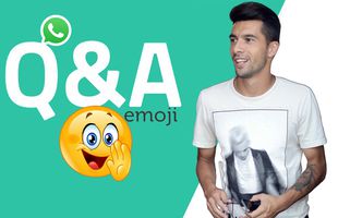 WhatsApp Q&A » Paul Pârvulescu intră în provocarea GSP: cum răspunde cu un emoticon la întrebări și afirmații inedite
