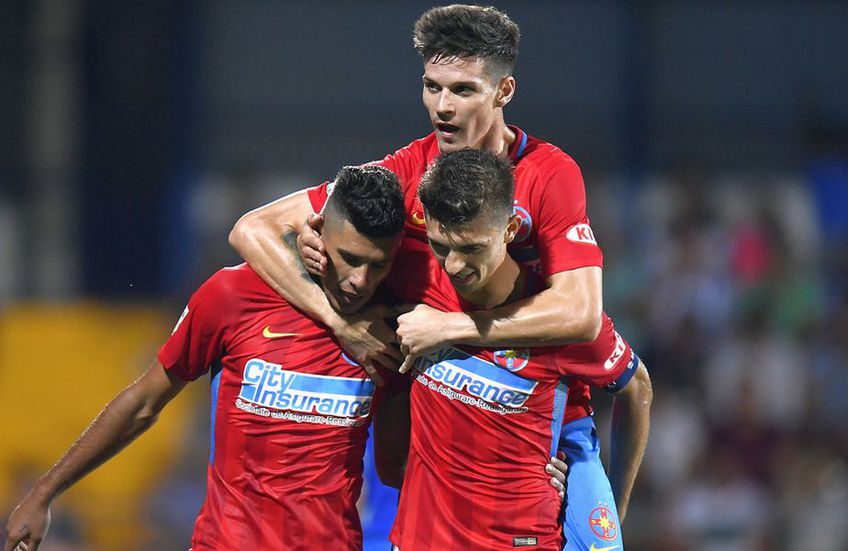 Florinel Coman, Dennis Man și Florin Tănase de la FCSB fac parte din top 10 cei mai valoroși fotbaliști din România