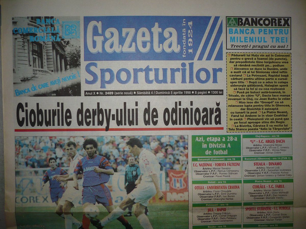 Retro GSP. Povestea suspectă a celei mai mari diferențe de scor din Steaua-Dinamo. Hizo: "Ce rost are să dezgropăm morții...?!"