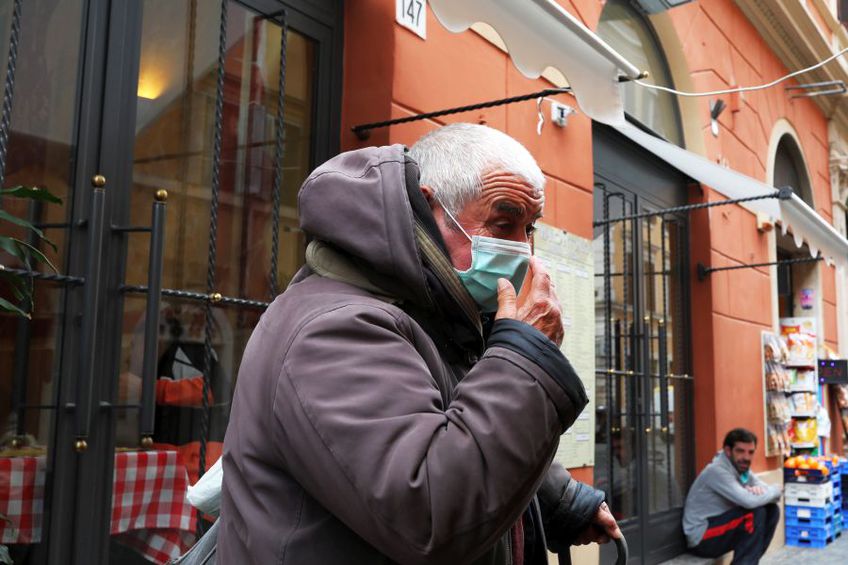 Autoritățile italiene au anunțat în această seară decesul a 681 de persoane în precedentele 24 de ore. foto: Guliver/Getty Images