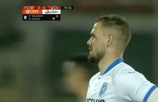 Koljic a revenit pe gazon după 6 luni, chiar în meciul cu FCSB