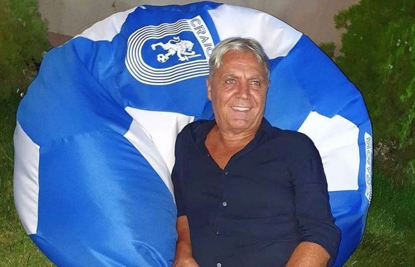 Sorin Cârțu, 65 de ani, președintele CS Universității Craiova, este mulțumit de jocul echipei din derby-ul cu FCSB, 0-0.