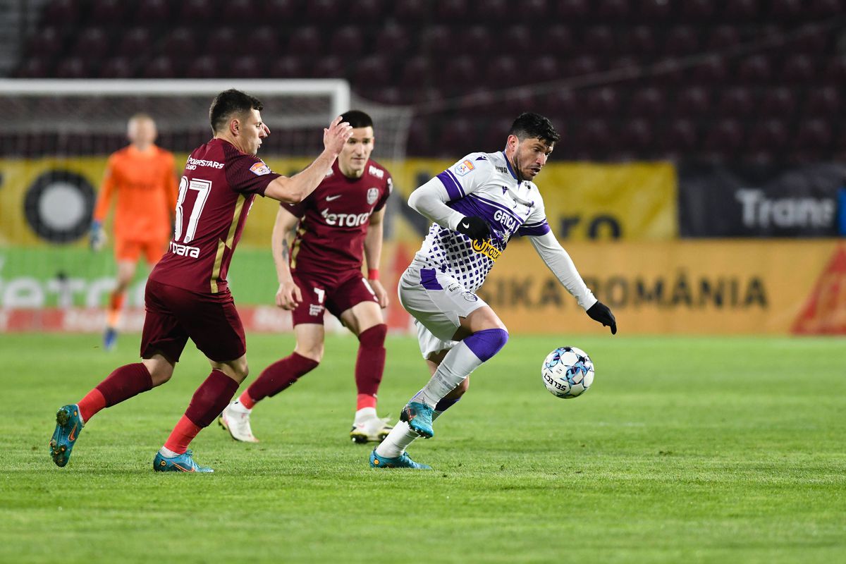CFR Cluj - FC Argeș / Play-off Liga 1, etapa 3 (4.04.2022)