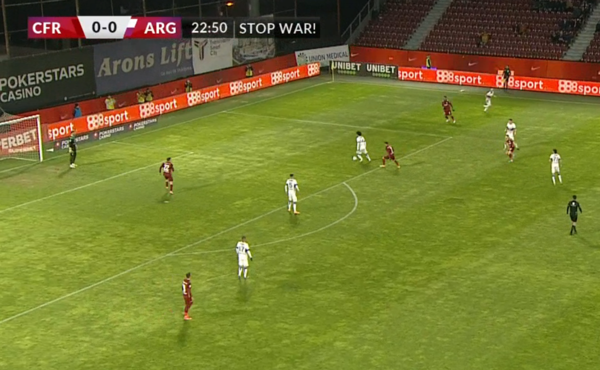 Miguel, gafă imensă în CFR Cluj - FC Argeș