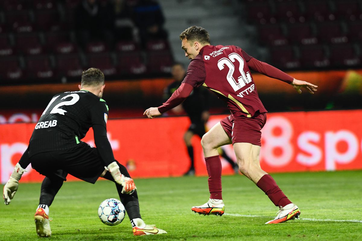 CFR Cluj - FC Argeș / Play-off Liga 1, etapa 3 (4.04.2022)