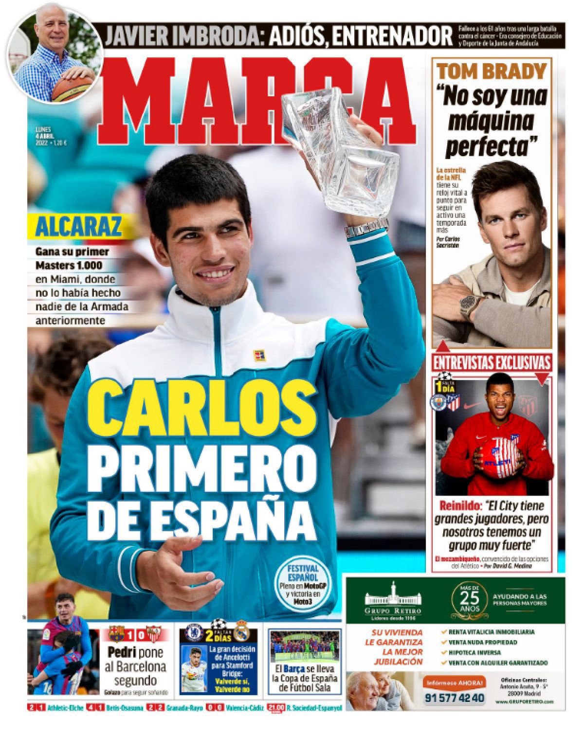 O îmbrățișare mai presus de trofeu » Drama prin care a trecut antrenorul lui Carlos Alcaraz + două momente emoționante petrecute la Miami