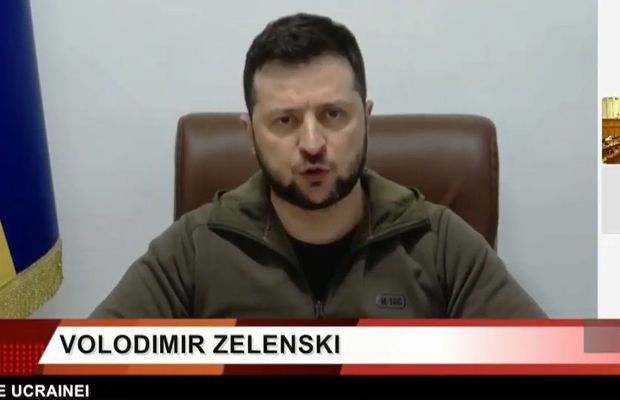 Președintele Zelenski a susținut o declarație în Parlamentul României » Replică dură a lui George Simion: „Nu vorbește despre terorizarea românilor din Ucraina”