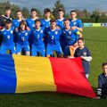 Selecționata de juniori a României U16, înaintea meciului cu Coasta de Fildeș / FOTO: frf.ro