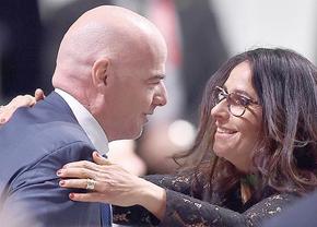 Cine este și cu ce se ocupă soția președintelui FIFA » Gianni Infantino și Leena s-au mutat în secret în Qatar