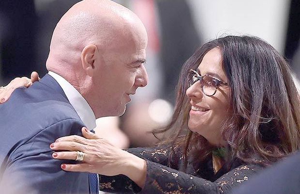 Cine este și cu ce se ocupă soția președintelui FIFA » Gianni Infantino și Leena s-au mutat în secret în Qatar