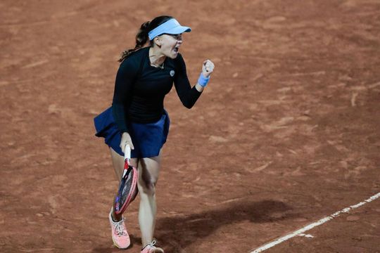 Irina Bara, după victoria în turul 2 de la Bogota Foto: Copa Colsanitas