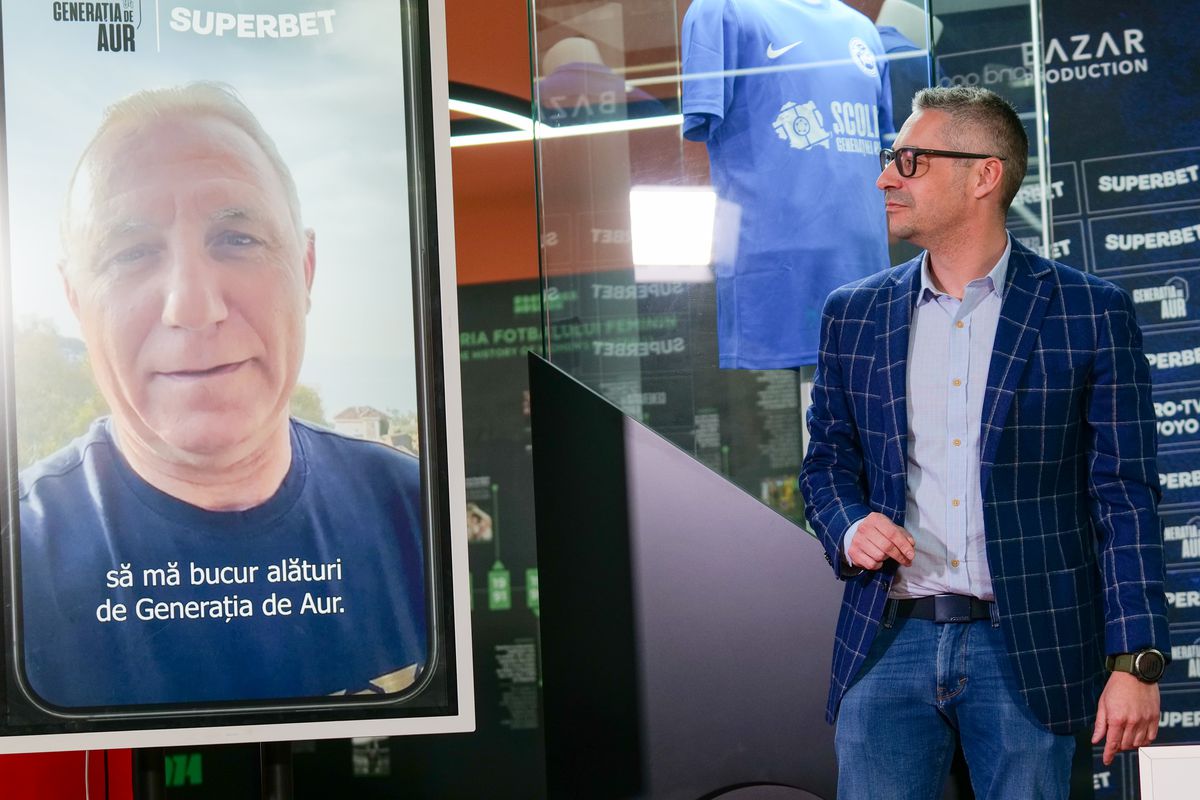 Meci de adio Generația de Aur - parteneriat Superbet