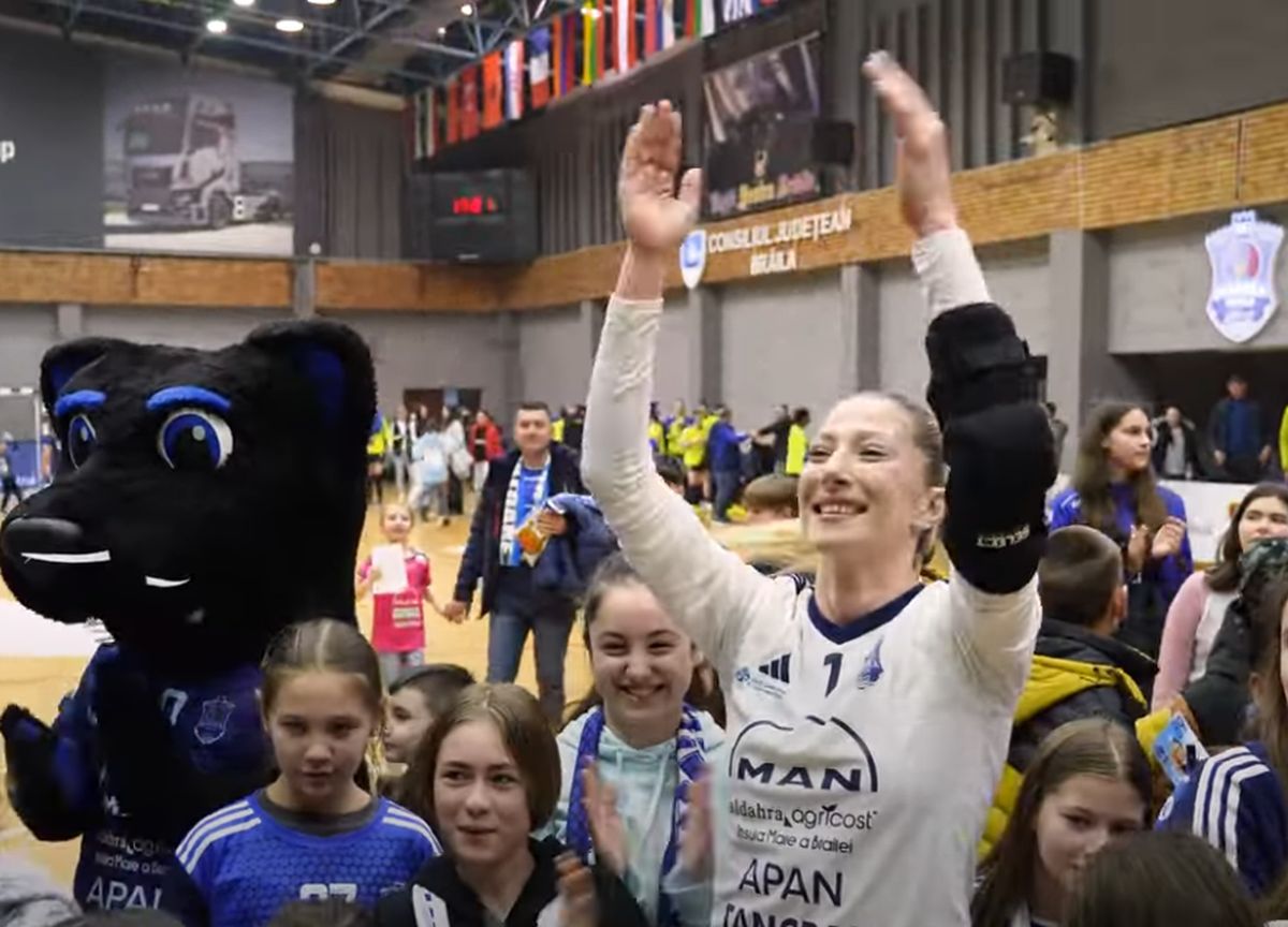 Elena Șerban, portarul echipei naționale