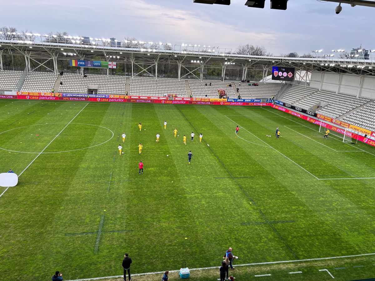 Imagini înainte de România - Irlanda de Nord