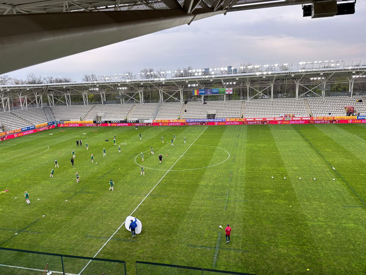 Imagini înainte de România - Irlanda de Nord