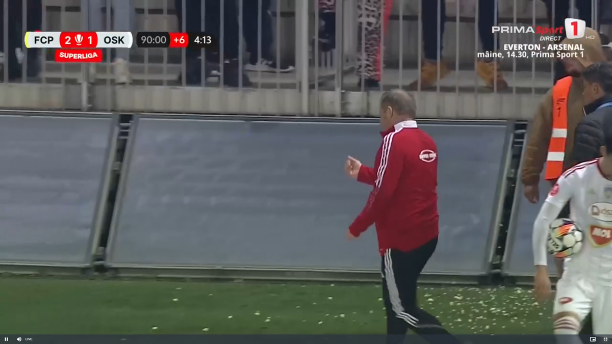 Dorinel Munteanu a certat un copil de mingi, apoi și-a cerut scuze