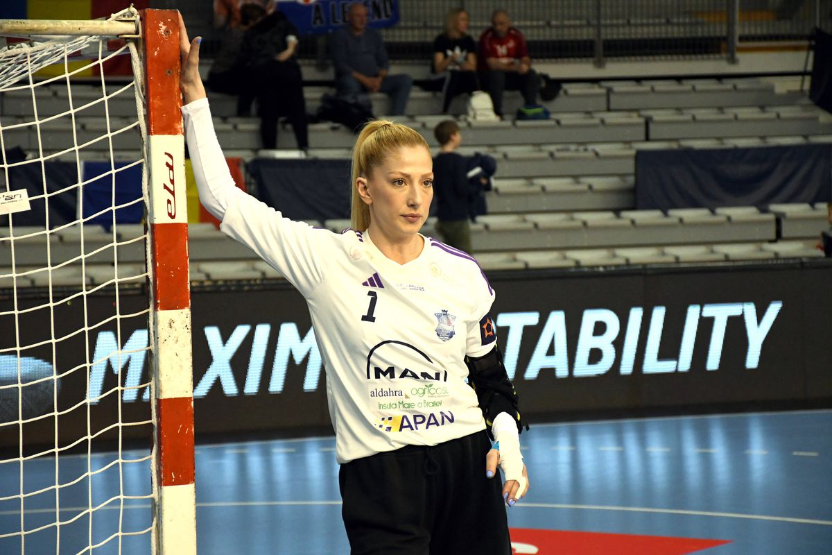 Elena Șerban, portarul echipei naționale