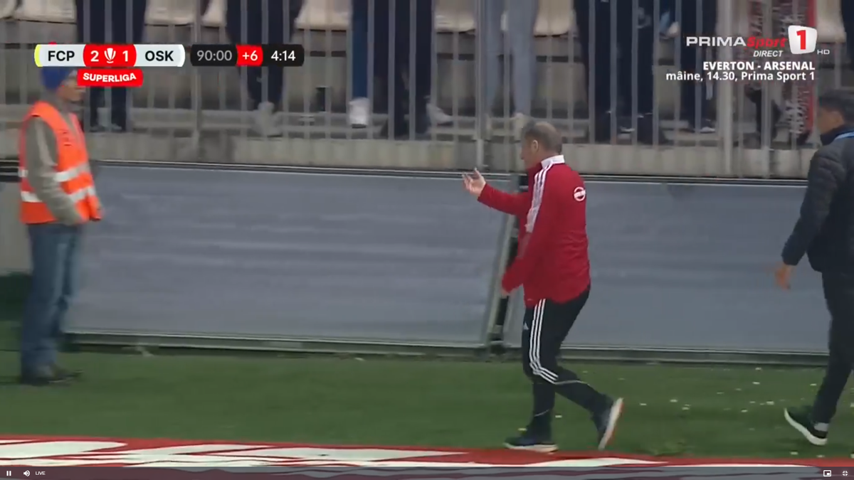 Dorinel Munteanu a certat un copil de mingi, apoi și-a cerut scuze