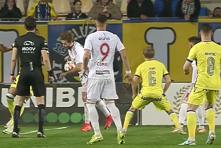 Hențul lui Haruț / FOTO: Captură TV @Prima Sport 1