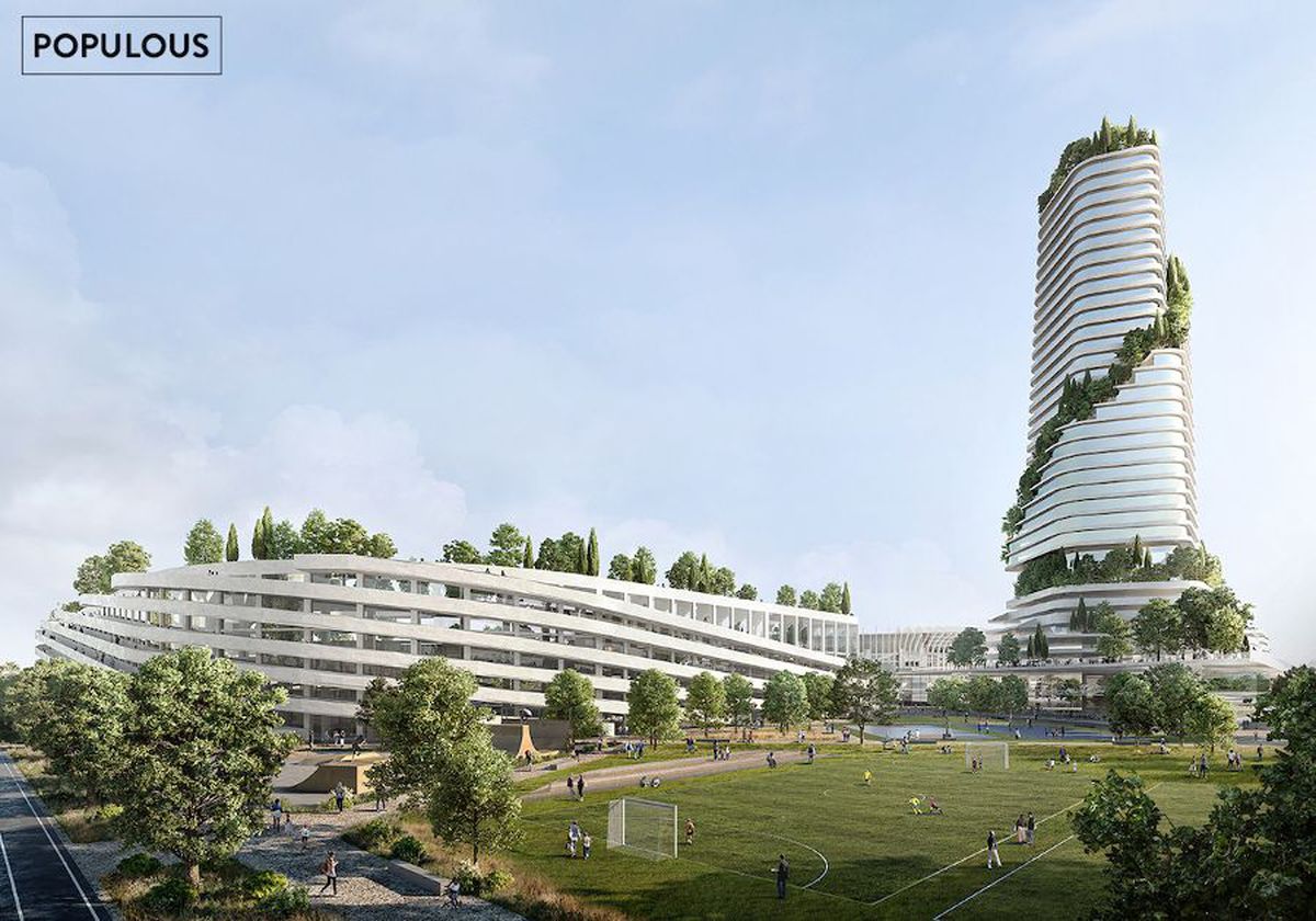 Noul stadion San Siro din Milano - randări